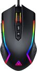 EKSA EM100  Wired RGB Budget Gaming Mouse Programmable Buttons