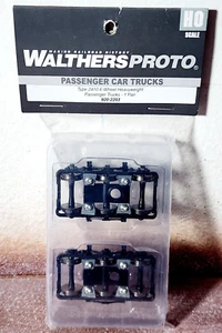 Camiones de pasajeros Walthers Proto 2203 Heavyweight 6 RP-25 ruedas de metal 1 Pr - Imagen 1 de 3
