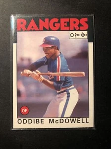 1986 O-Pee-Chee - #192 Oddibe McDowell - Picture 1 of 14