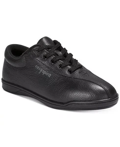 Easy Spirit AP leichte Damen-Wanderschuhe schwarzes Leder Größe 8M neu im Karton - Bild 1 von 10