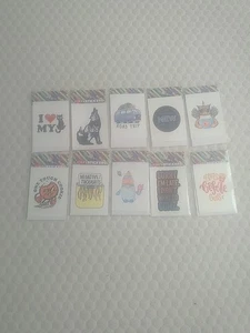 Lote de 10 pegatinas de vinilo - Imagen 1 de 10