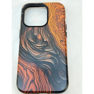 New iPhone 14 Pro Phone Case - wood grain  - Picture 1 of 3