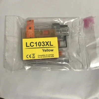 Brother LC103XL Yellow High Yield Compatible Ink – Open Box Sealed - Image 1 of 3