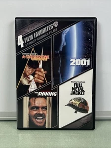 Stanley Kubrick DVD The Shining 2001 Full Metal Jacket 4 Film Favorites - Picture 1 of 5