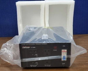Convertidor de voltaje transformador ascendente y descendente LiteFuze JP-3000 - 3000W - Imagen 1 de 11