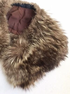 Vintage Antique Genuine Fur Collar - Picture 1 of 10