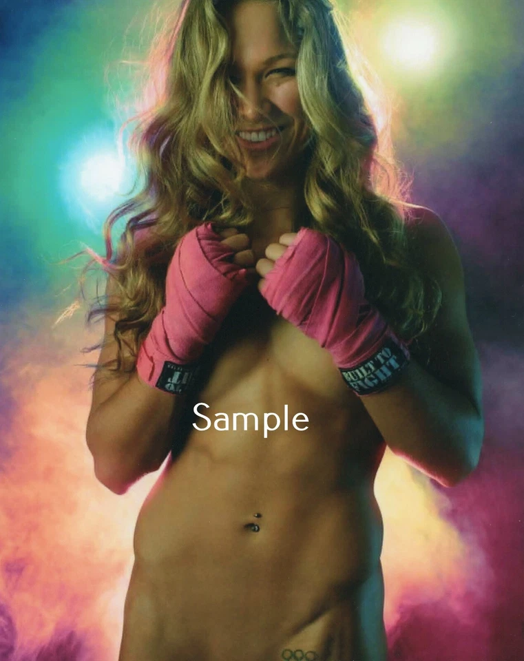 Hot Ronda Rousey 8X10 MMA Photo Poster Print RR12 - Image 1 of 1
