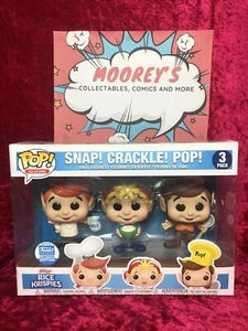Funko Pop! - Snap! Crackle! Pop! #3 - AD ICONS - Funko Shop Exclusive - 3 pack - Picture 1 of 7