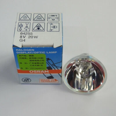 Leica S6E Microscope Light OSRAM 64255 8V 20W Cup Lamp Bulb RT-6100 6000 - Image 1 of 3