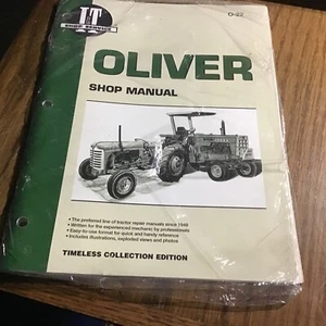 Oliver IT shop manual O-22 Covers 2050, And 2150 Tractors  - Picture 1 of 3