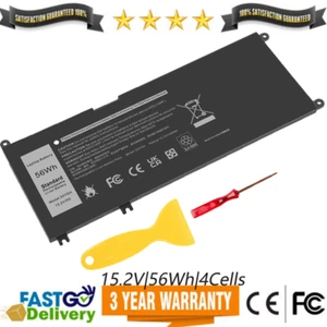 33YDH Battery For Dell Latitude 3400 3380 3480 3500 3580 3590 Inspiron 7586 2in1 - Picture 1 of 9