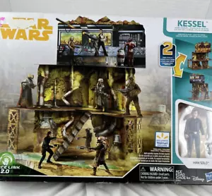 Star Wars Mine Escape Han Solo Cardstock Playset Disney New in Box 2017 - Picture 1 of 16