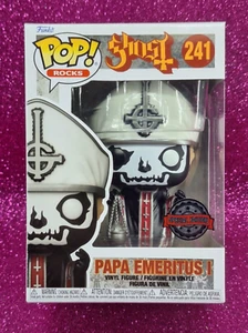 FUNKO POP ROCKS GHOST #241 PAPA EMERITUS I SE VINYL FIGURE~FAST POST π΅ - Picture 1 of 12