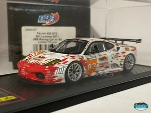 BBR Models 1/43 Ferrari F430 Gt2 LMGT2 #83 JMB Racing 24H Le Mans 2011 BBRC67 - Picture 1 of 8