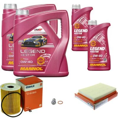 Mahle Inspección Set 10L mannol Legend + Ester 0W-40 para Jeep Commander 3.0 - Imagen 1 de 4