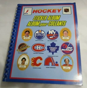 1983-84 FUNMATE HOCKEY STICKERS IN ALBUM WAYNE GRETZKY LAFLEUR MESSIER - ROOKIE - Picture 1 of 8