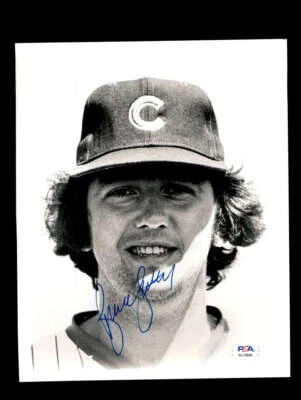 Bruce Sutter PSA DNA Signed  8x10 Photo Autograph Cubs - Image 1 of 3
