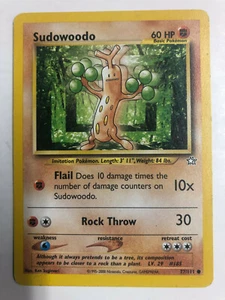 Pokémon Sudowoodo 77/111 Neo Genesis NM+ (Never Played!) - Picture 1 of 8