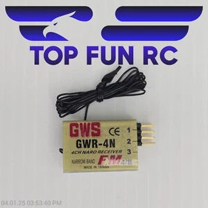 GWS-GWR-4N 4 Channel Naro Receiver Narrow Band FM 4/B - Picture 1 of 1