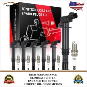 Bobinas de encendido y bujías para Jeep Commander 2006-2008 Liberty 2002-2008 3,7 L - Imagen 1 de 22