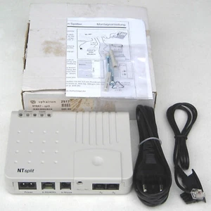 Spharion / Arcor NTsplit ▪ DSL-Splitter + NTBA, ISDN, split, mit Zubehör, Ovp - Bild 1 von 5
