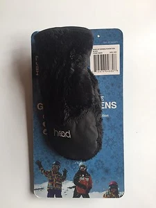 Head Jr ThermalFUR Fleece Gloves & Mittens - Black - Size: XXS Ages 1-2      - Picture 1 of 3
