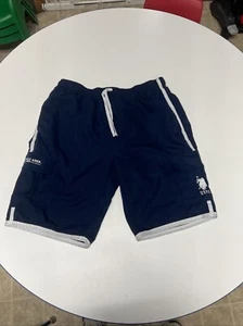 U.S. Polo Assn. Mens Swim Trunks Bathing Suit XL Swimwear Shorts Mesh Liner Blue - Picture 1 of 6