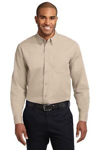 Port Authority Long Sleeve Button Down collar Easy Care Shirt S608