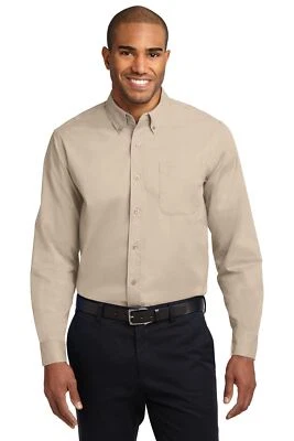 Port Authority Long Sleeve Button Down collar Easy Care Shirt S608 - Image 1 of 3