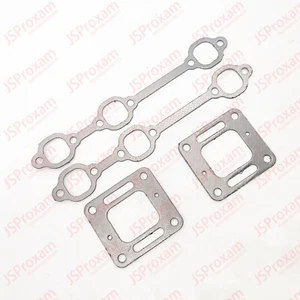 27-99757 Exhaust Gasket manifold For mercruiser 4.3 L riser block v6 elbow kit - Picture 1 of 5
