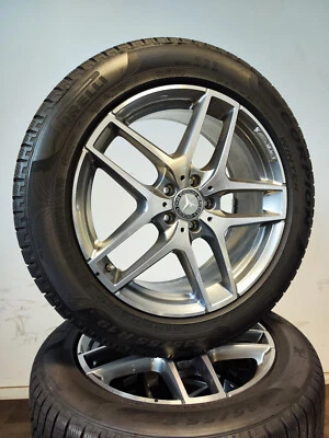 4 Winterreifen 235 55 R19 Mercedes GLC X253 W253 19" AMG Alufelgen Winterräder - Bild 1 von 3