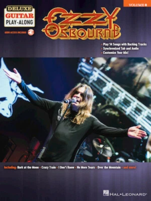OZZY OSBOURNE GUITAR TAB / TABLATURE  / ***BRAND NEW*** /  DELUXE PLAY ALONG - Image 1 of 3