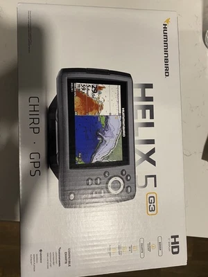 Humminbird Helix 5 Chirp GPS G3 Fish Finder (411660-1) - Image 1 of 4