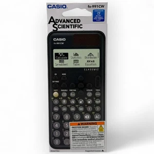 Casio FX-991CW Advanced Scientific Calculator Black New w/Box - Picture 1 of 7