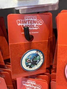 Universal Studios Epic Universe Super Nintendo Mario Kart Luigi Pin - Picture 1 of 1