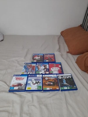 Playstation Game Bundle Ps4 Games And 2 Ps5 Games - image 1 of 3
