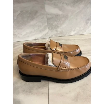 Free People Women’s Liv Penny Loafers Slip On Camel Size 8 Leather Upper NIB - Image 1 of 4