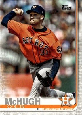 2019 Topps #674 Collin McHugh Houston Astros - Image 1 of 2