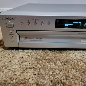 Sony DVP-NC615 / 5 Disc Video DVD/CD Carousel Changer Player w/ Remote TESTED - Picture 1 of 12