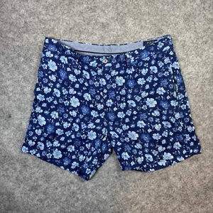 Pantalones Cortos Polo Ralph Lauren Talla 34 Calce Clásico Floral Azul - Imagen 1 de 8