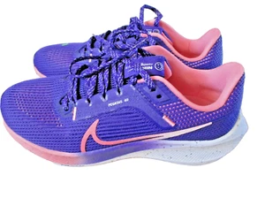 Nuove scarpe Nike Air Zoom Pegasus 40 donna viola/corallo/bianco gesso taglia 7,5 nuovo con scatola - Foto 1 di 8