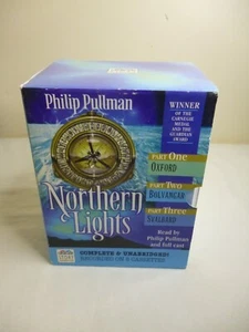 NORTHERN LIGHTS Philip Pullman Audiobook Complete & Unabridged on 8 CASSETTES - Picture 1 of 3