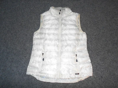 GERRY ЗИМНИЕ БЕЛЫЕ ЖЕНСКИЕ СРЕДНИЙ ПОЛИЭСТЕР ИЗОЛИРОВАННЫЙ ПОЛНЫЙ МОЛНИИ ЖИЛЕТ             - Изображение 1 из 3