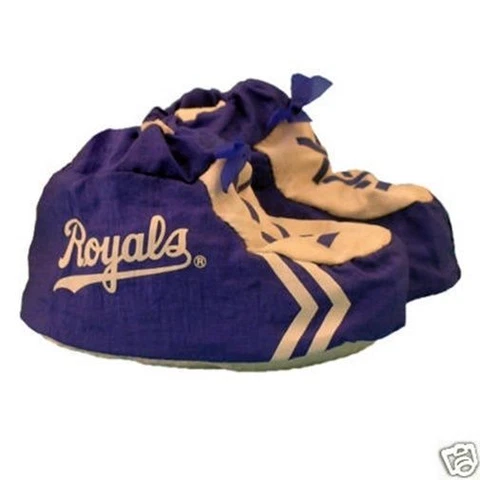 RUSS FEET TREATS 2 KANSAS CITY ROYALS~BABY BOOTIES NON SLIP BOTTOM~BASEBALL~1993 Cover