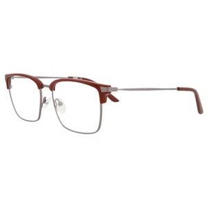 PUMA PE00890 004 RED ACETATE METAL 54-17-140 EYEGLASSES FRAMES UNISEX - Picture 1 of 4