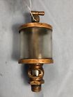 American Hit Miss Gas Steam Engine Brass Cylinder Oiler W - Vent Tube Check Ball