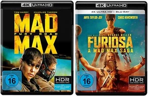 Mad Max: Fury Road + Furiosa: A Mad Max Saga im Set - 4K Ultra HD # UHD+BD-NEU - Bild 1 von 4