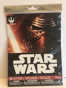 Star Wars Temporäre Tattoos Set 25 Teile NEU - Bild 1 von 2