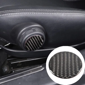 Carbon Fiber Seat Adjustment Knob Decorative Sticker For Mazda MX-5 2016-2023 - Picture 1 of 16