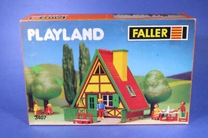 Faller Playland A-Frame Chalet Play Set 3407 - Picture 1 of 4